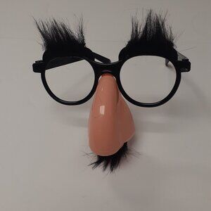Plastic Grouch Marx Disquise Costume Glasses
